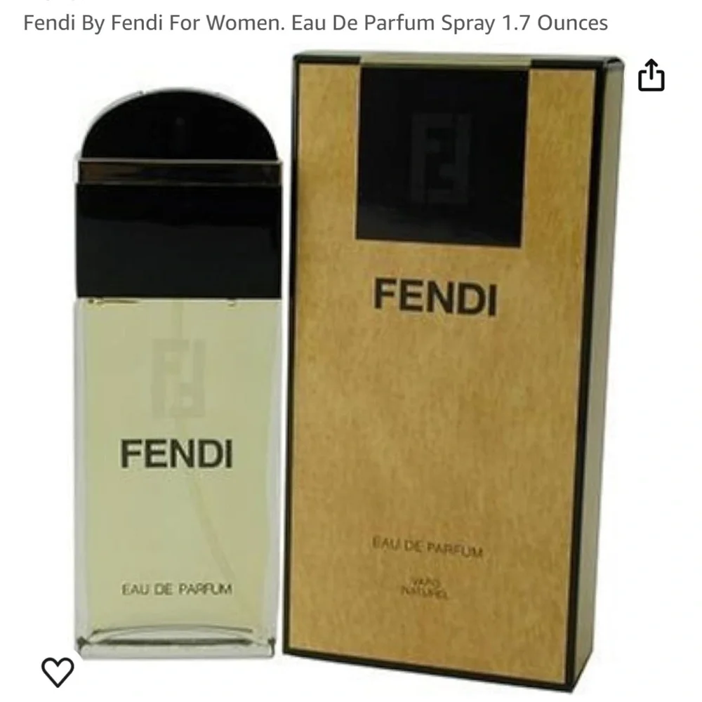 Fendi Eau de Parfume Spray *Rare* NEW SEALED IN BOX 1.7 oz